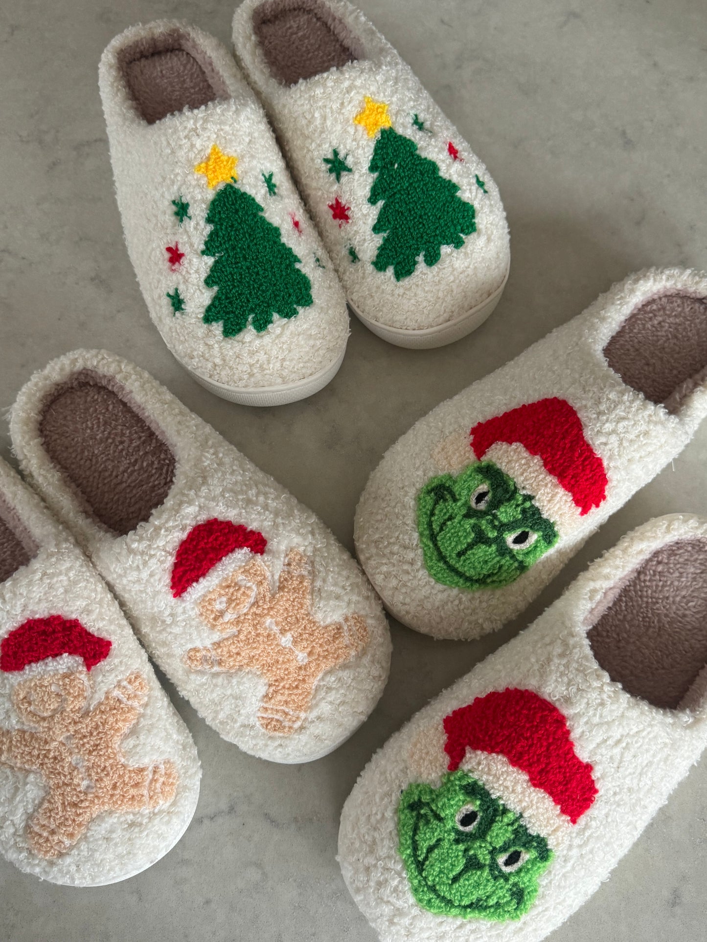 Christmas Grinch Comfy Lounge Slippers