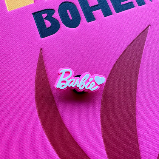 Barbie Logo Croc Charm