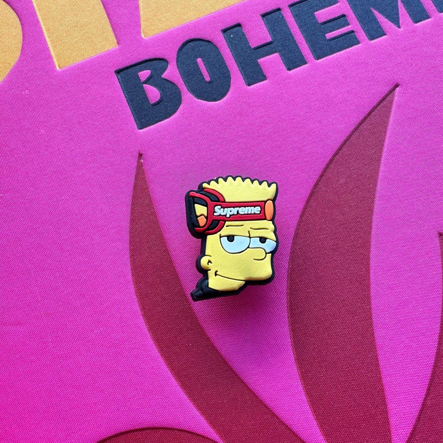 Bart Simpson Supreme Headband Croc Charm