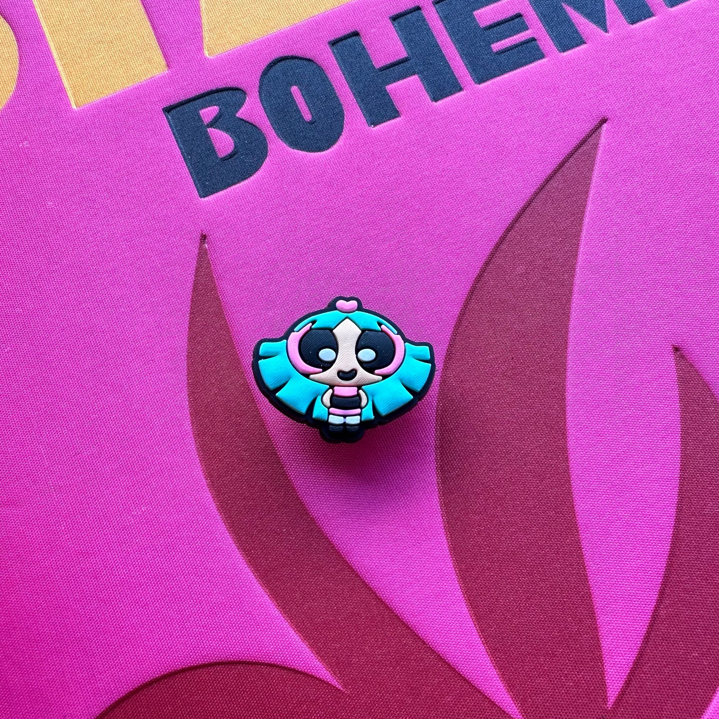 Powerpuff Girls Beta Croc Charm