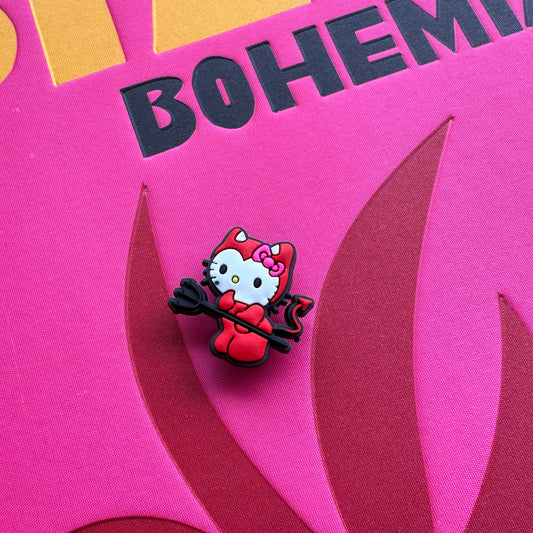 Hello Kitty Devil Croc Charm