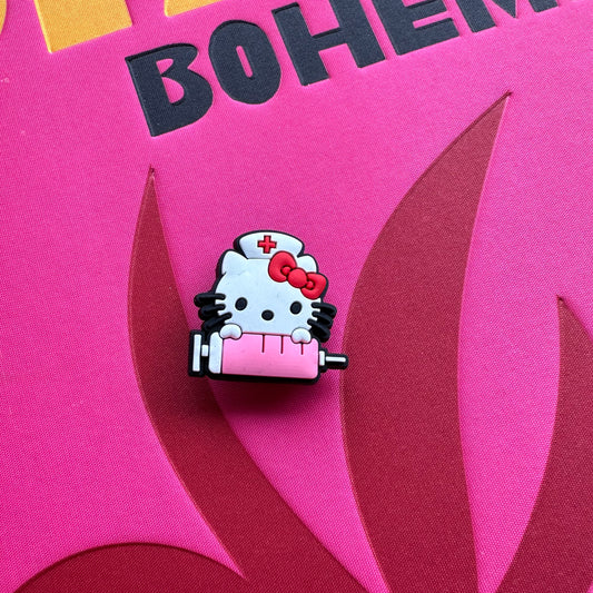 Hello Kitty Nurse Croc Charm