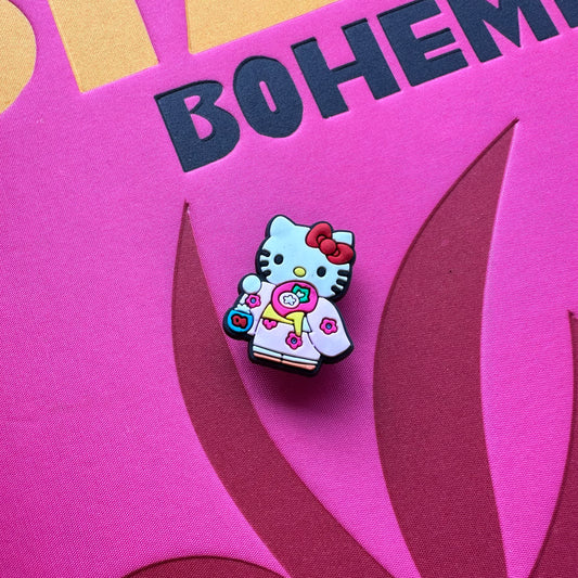 Hello Kitty Kimono Croc Charm