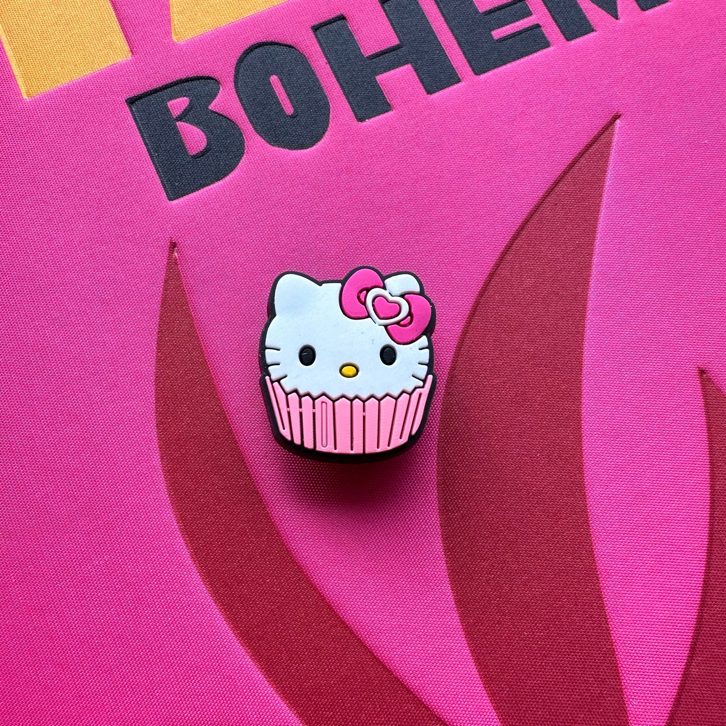 Hello Kitty Cupcake Croc Charm