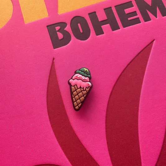 Double Scoop Ice Cream Croc Charm