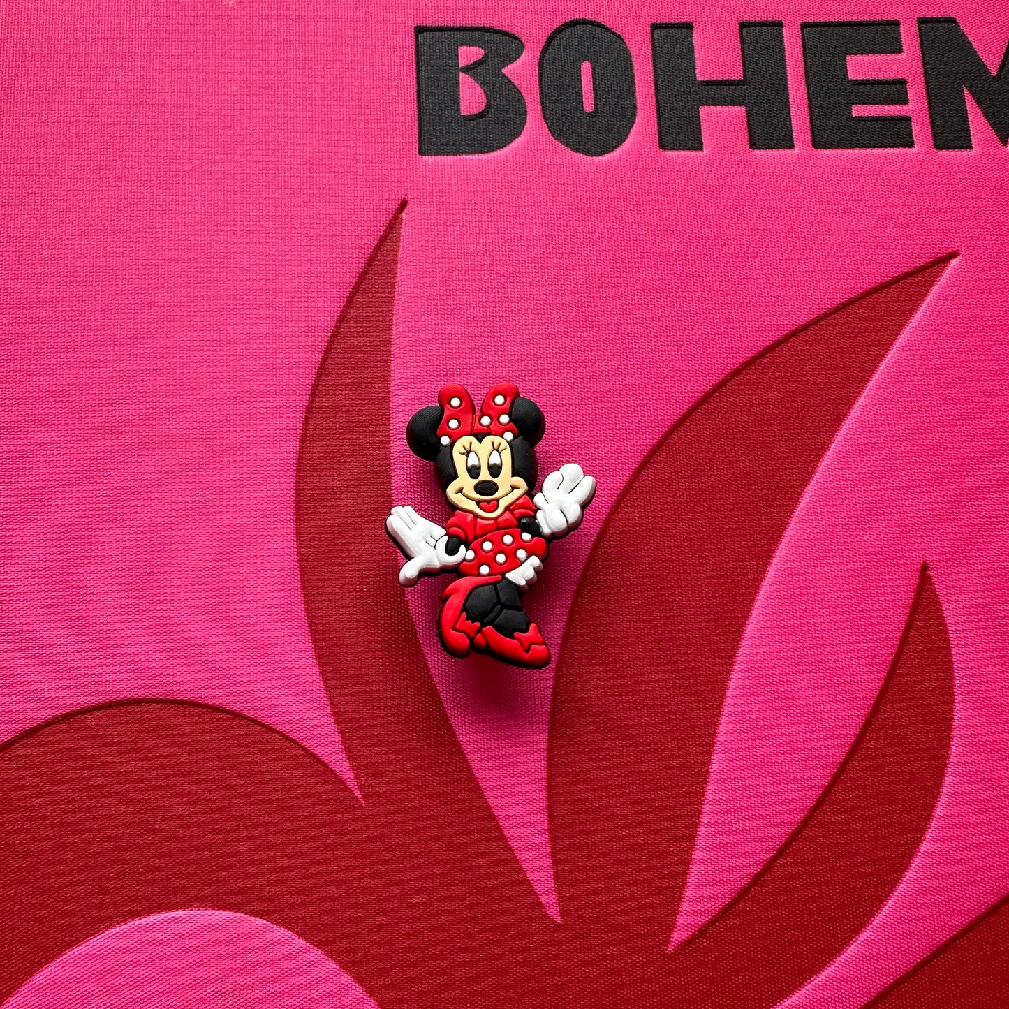 Minnie Mouse Croc Charm