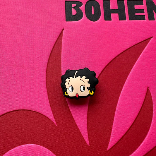 Betty Boop Croc Charm