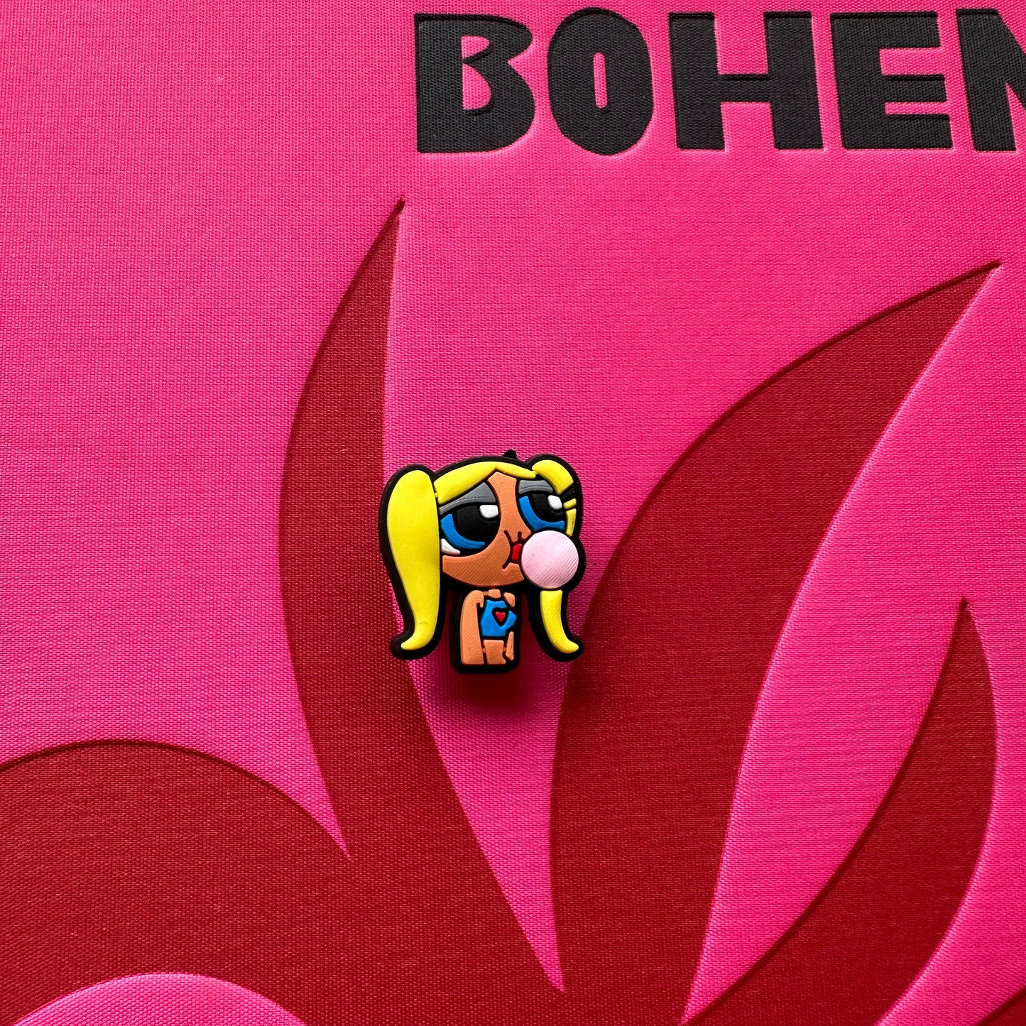 Bubbles Teen Powerpuff Girls Croc Charm