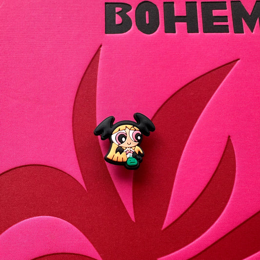 Blossom Halloween Powerpuff Girls Croc Charm