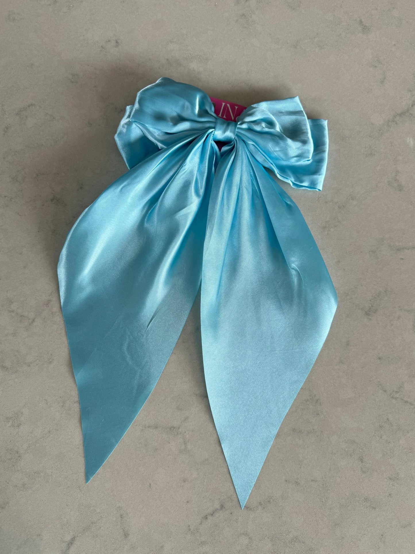 Silk Bow tie Hair Clip