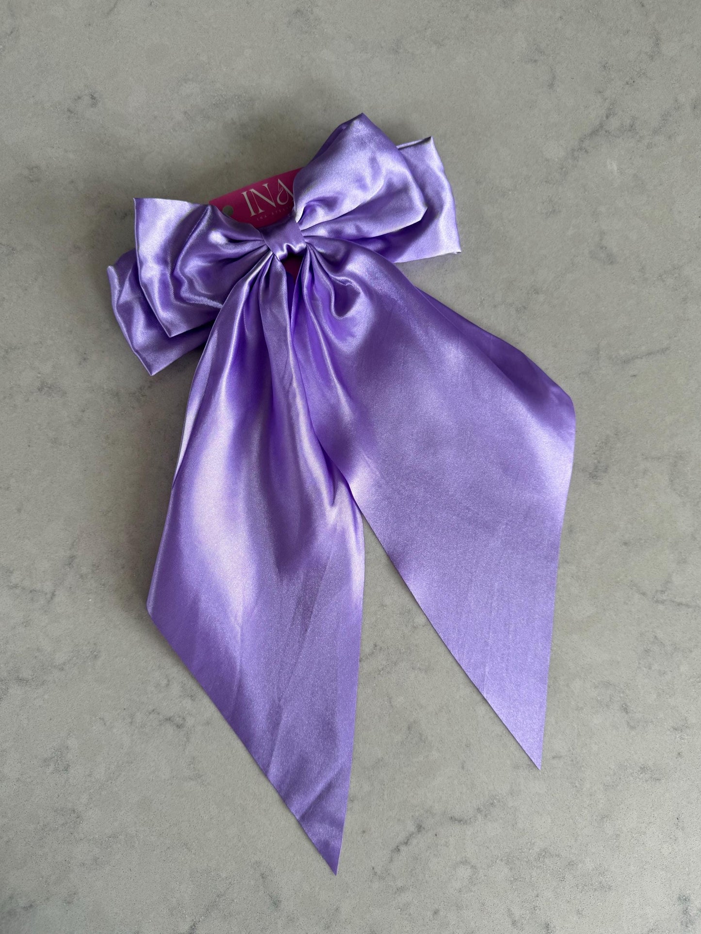 Silk Bow tie Hair Clip