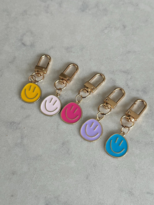 Smiley Face Keyring/Keychain