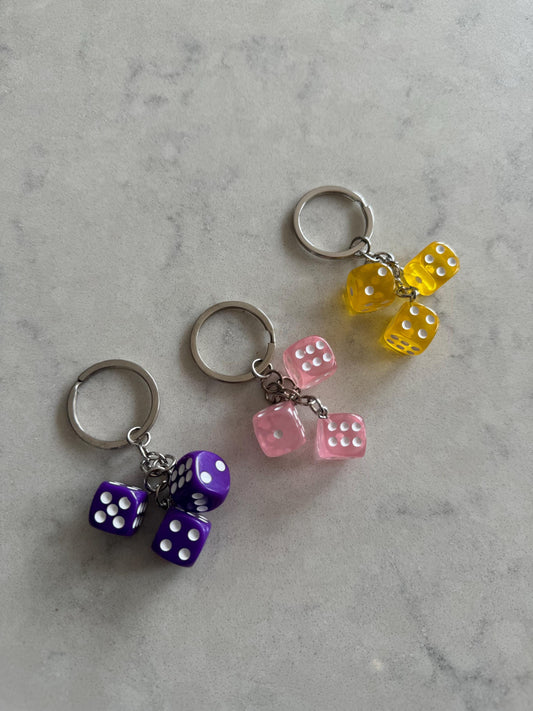 Dice Keyring/Keychain