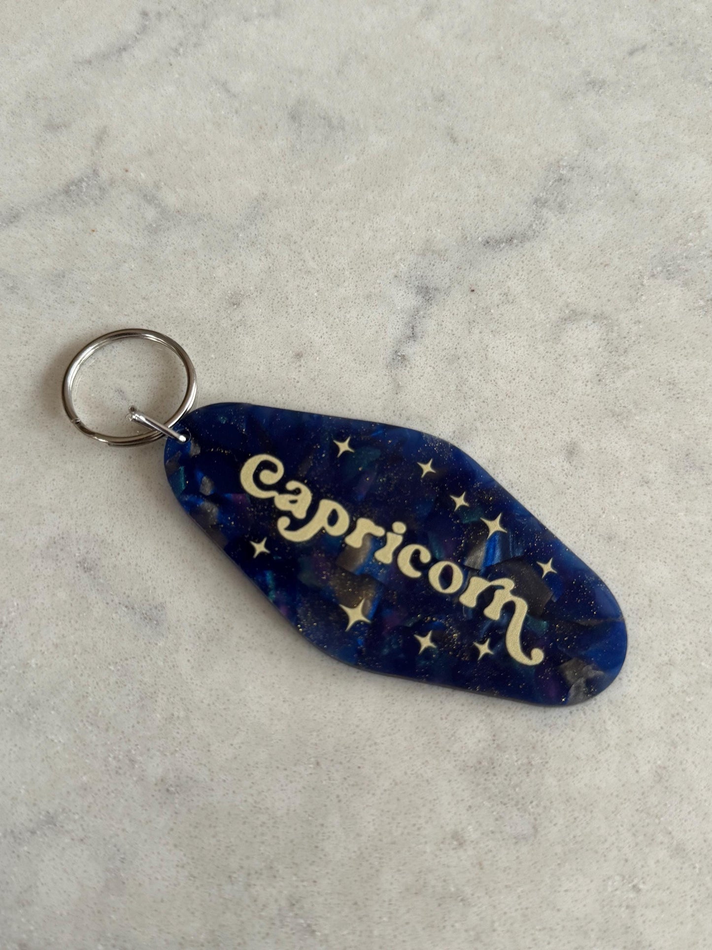 Star Sign Motel Zodiac Keychain/Keyring